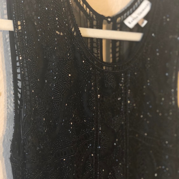 Karina Grimaldi beaded Maca romper. XS. - Picture 2 of 6